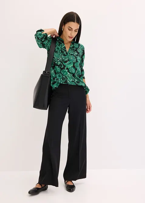 Blusetunika i lett viskose, bonprix