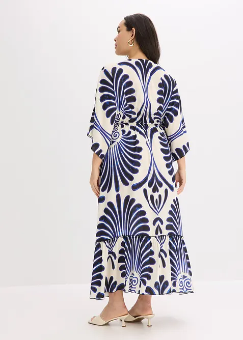 Maxikjole i lett viskose, bonprix