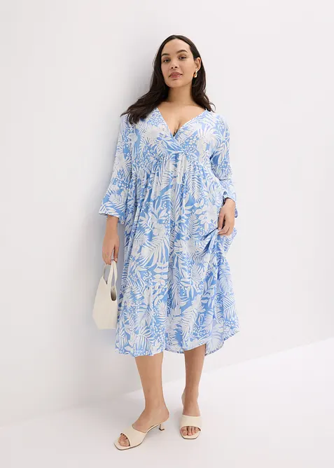 Tunikakjole i lett viskose, bonprix