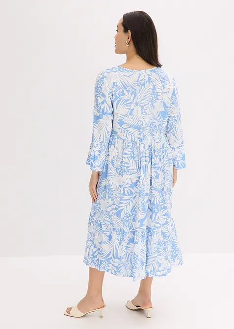 Tunikakjole i lett viskose, bonprix