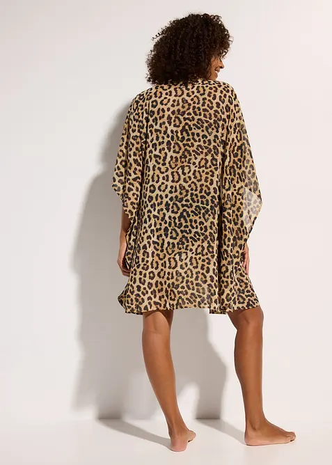 Strandtunika i chiffon, bonprix