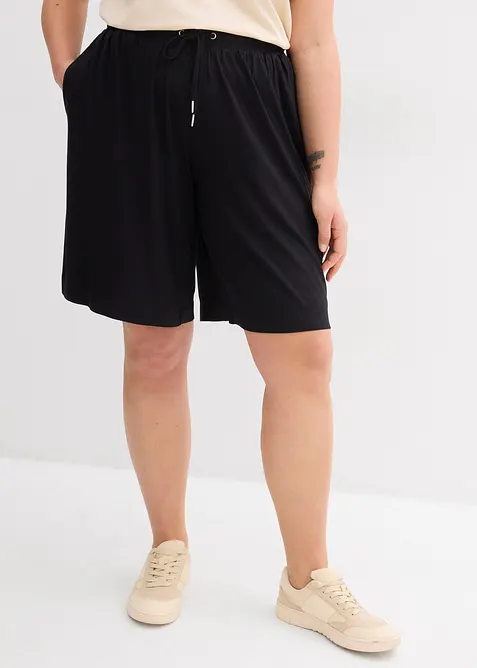 Trikot-bermudashorts i lett viskose, bonprix