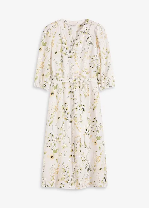 Skjortekjole med trykk, bonprix