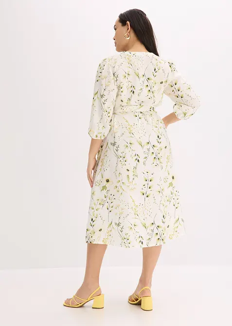 Skjortekjole med trykk, bonprix