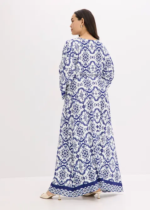 Maxikjole i myk viskosemiks, bonprix