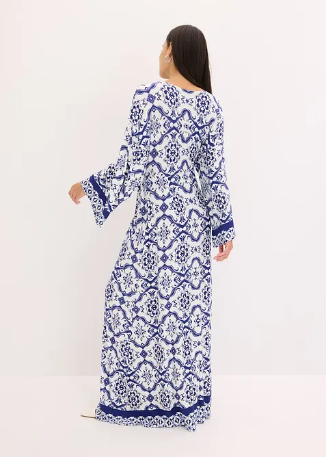 Maxikjole i myk viskosemiks, bonprix