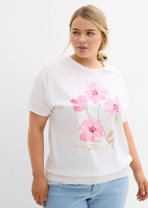 Topp i økologisk bomull, bonprix