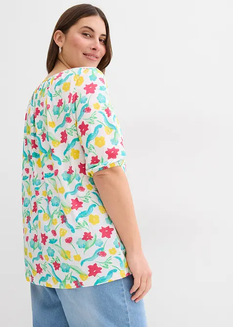 Topp i &oslash;kologisk bomull, bonprix