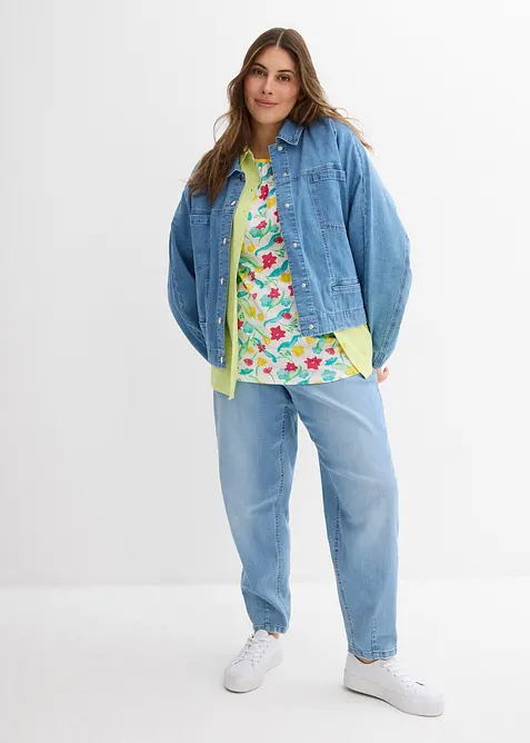 Topp i &oslash;kologisk bomull, bonprix