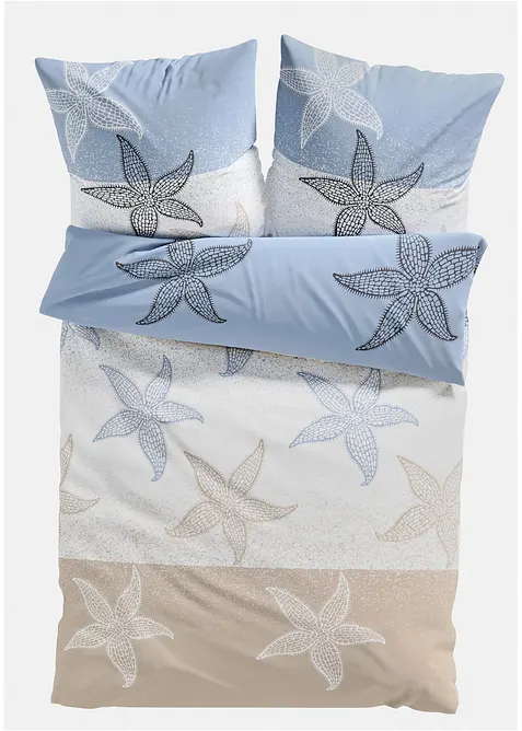 Sengesett med sjøstjernemønster, bonprix
