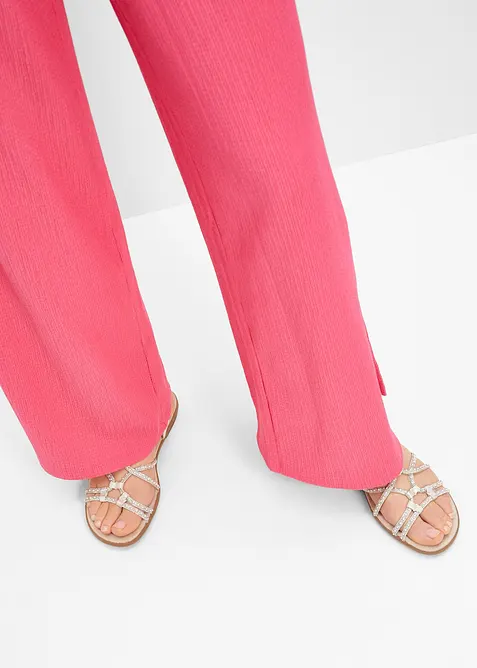 Komfort-remsandaler med glitter fra Rieker, Rieker