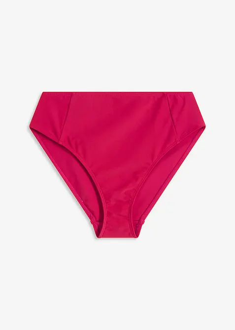High Waist-bikinitruse med høy benskjæring, bonprix