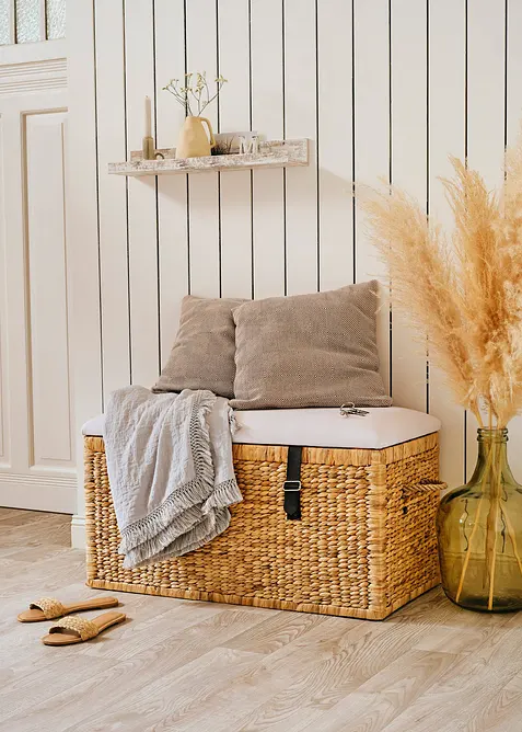 Pledd med frynser, bonprix