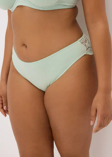 Truse med blonder (6-pack), bonprix