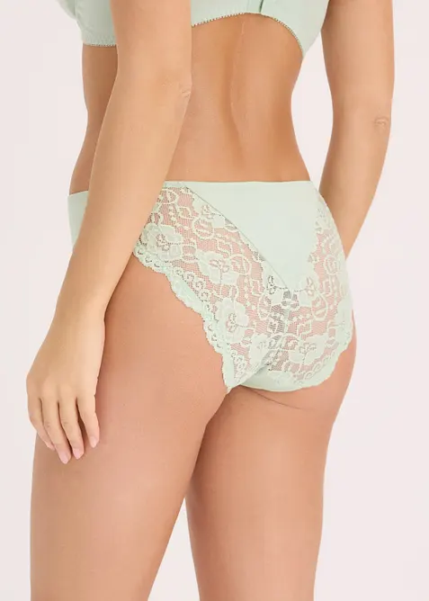 Truse med blonder (6-pack), bonprix