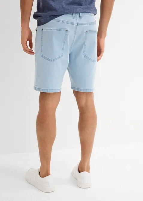 Denimshorts med stretch, Loose Fit ekstra vid, bonprix