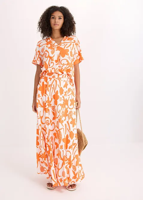 Maxiskj&oslash;rt i lett viskose, bonprix