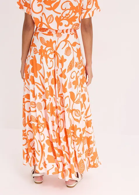 Maxiskj&oslash;rt i lett viskose, bonprix