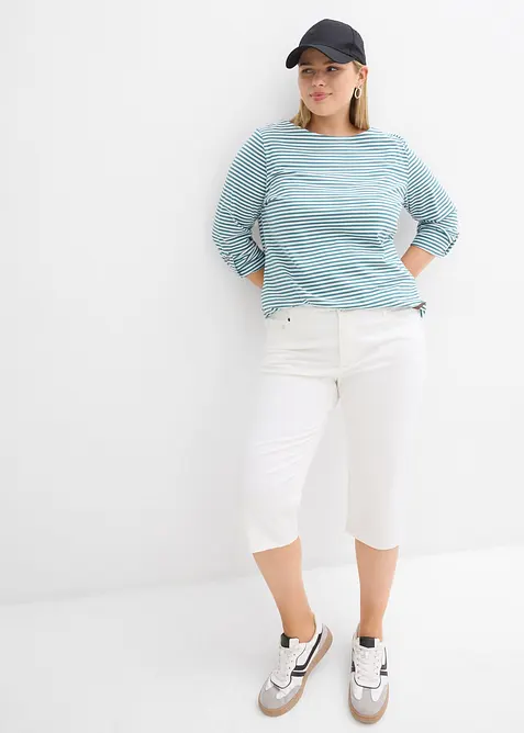 Capribukse med komfortlinning, bonprix