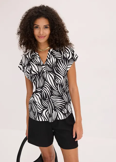 Topp i myk viskosemiks, bonprix