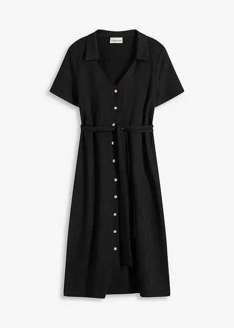 Jerseykjole i lett krepp, bonprix