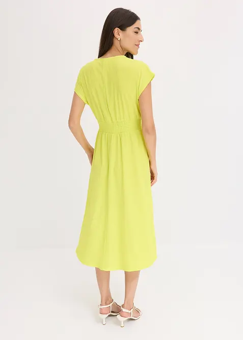 Jerseykjole i lett krepp, bonprix