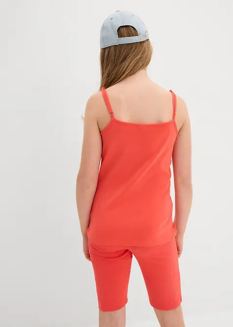 Stroppetopp med økologisk bomull (3-pack), bonprix