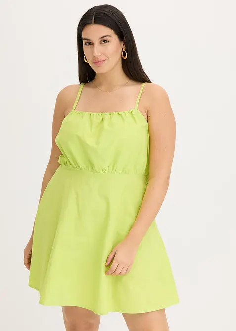 Minikjole i økologisk bomull, bonprix