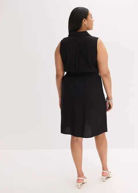 Skjortekjole i viskose, bonprix