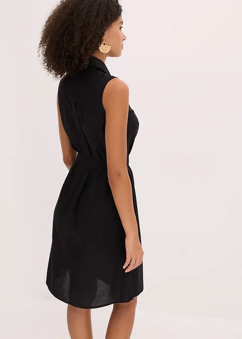 Skjortekjole i viskose, bonprix