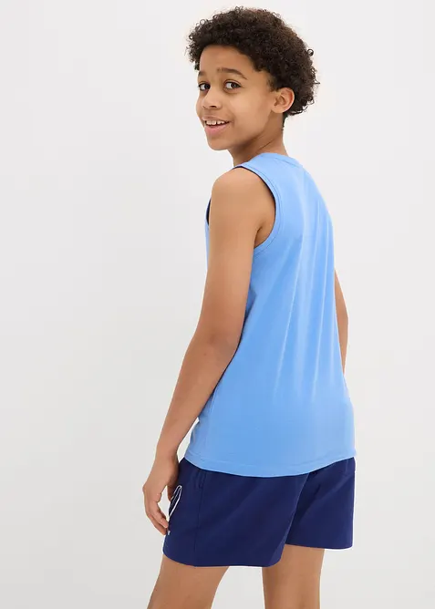 Singlet med økologisk bomull (5-pack), bonprix