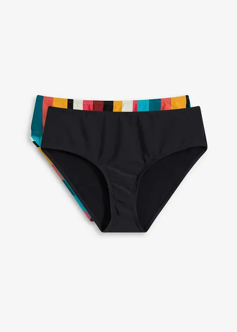 Shape bikinibukse (2-pack), lett formende, bonprix