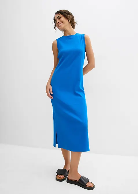 Jerseykjole  i bomull med stretch, bonprix