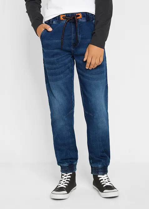 Regular Fit pull on-denimjoggers, Tapered, bonprix