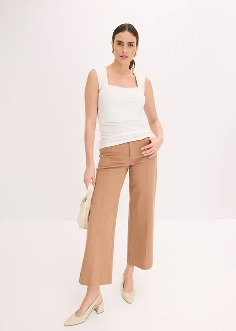 Topp med firkantet utringning, bonprix