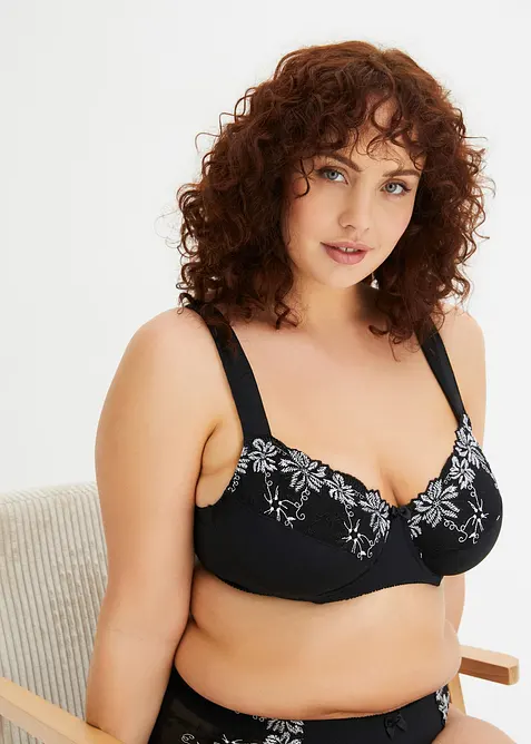 Spile-BH med vatterte skulderbånd (2-pack), bonprix