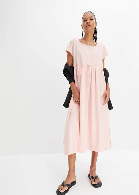 Midikjole i 100% økologisk bomull, bonprix