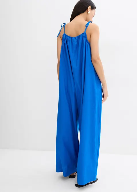Jumpsuit i lett lin-viskose-miks, bonprix