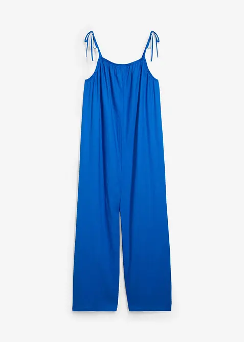 Jumpsuit i lett lin-viskose-miks, bonprix