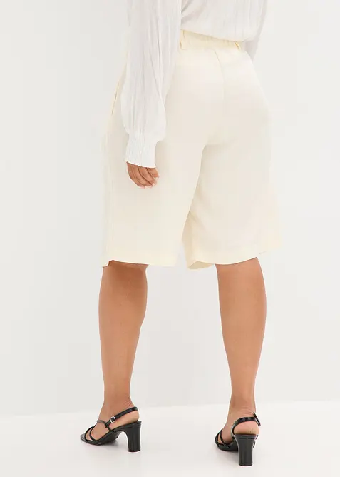 Bermudashorts i myk viskosemiks, bonprix