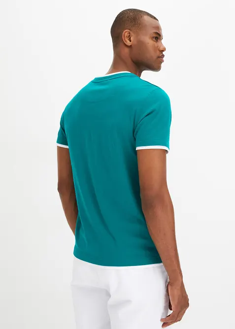 Kortermet 2-i-1-topp (2-pack), bonprix