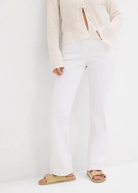 Straight-jeans Mid Waist, Stretch, bonprix