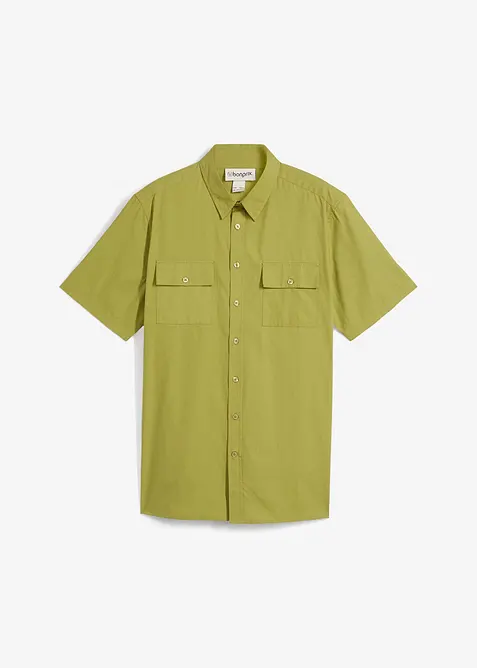 Kortermet skjorte i 100% bomull, bonprix