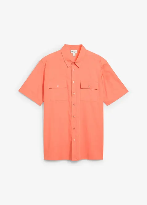 Kortermet skjorte i 100% bomull, bonprix