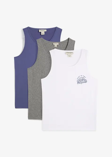 Singlet (3-pack), bonprix