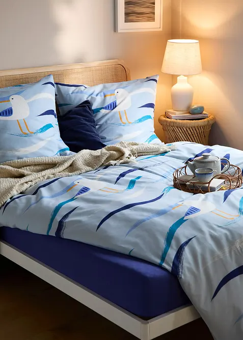 Sengesett i bomullsblanding, bonprix