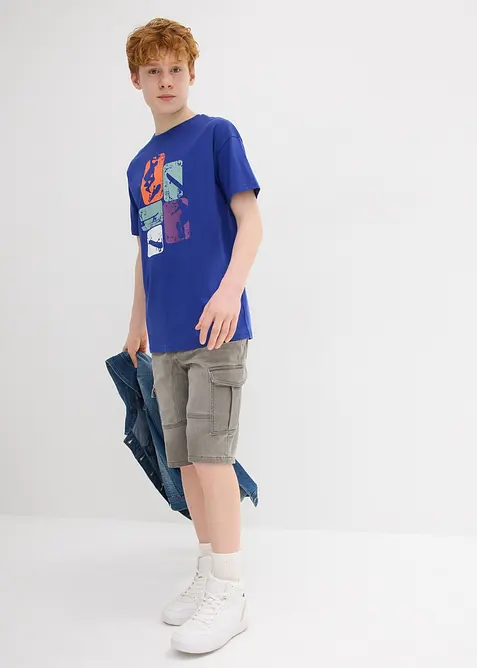 T-skjorte i 100% &oslash;kologisk bomull, bonprix