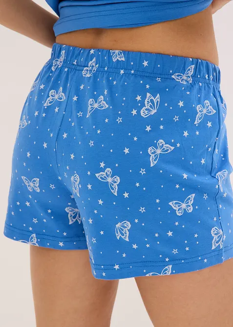 Shorty-pyjamas  i 100% bomull, bonprix