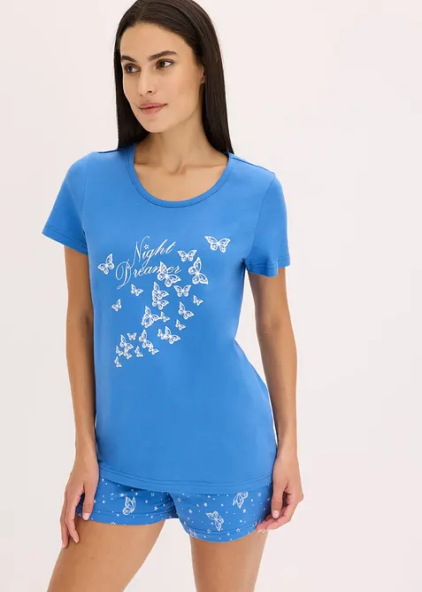 Shorty-pyjamas  i 100% bomull, bonprix