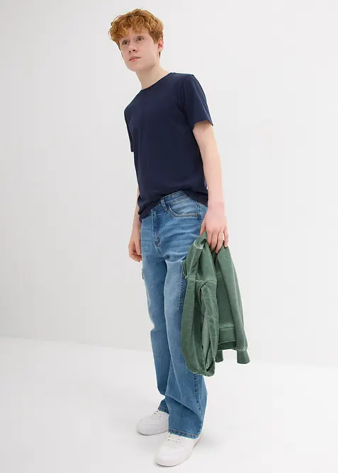 T-skjorte i 100% bomull (3-pack), bonprix